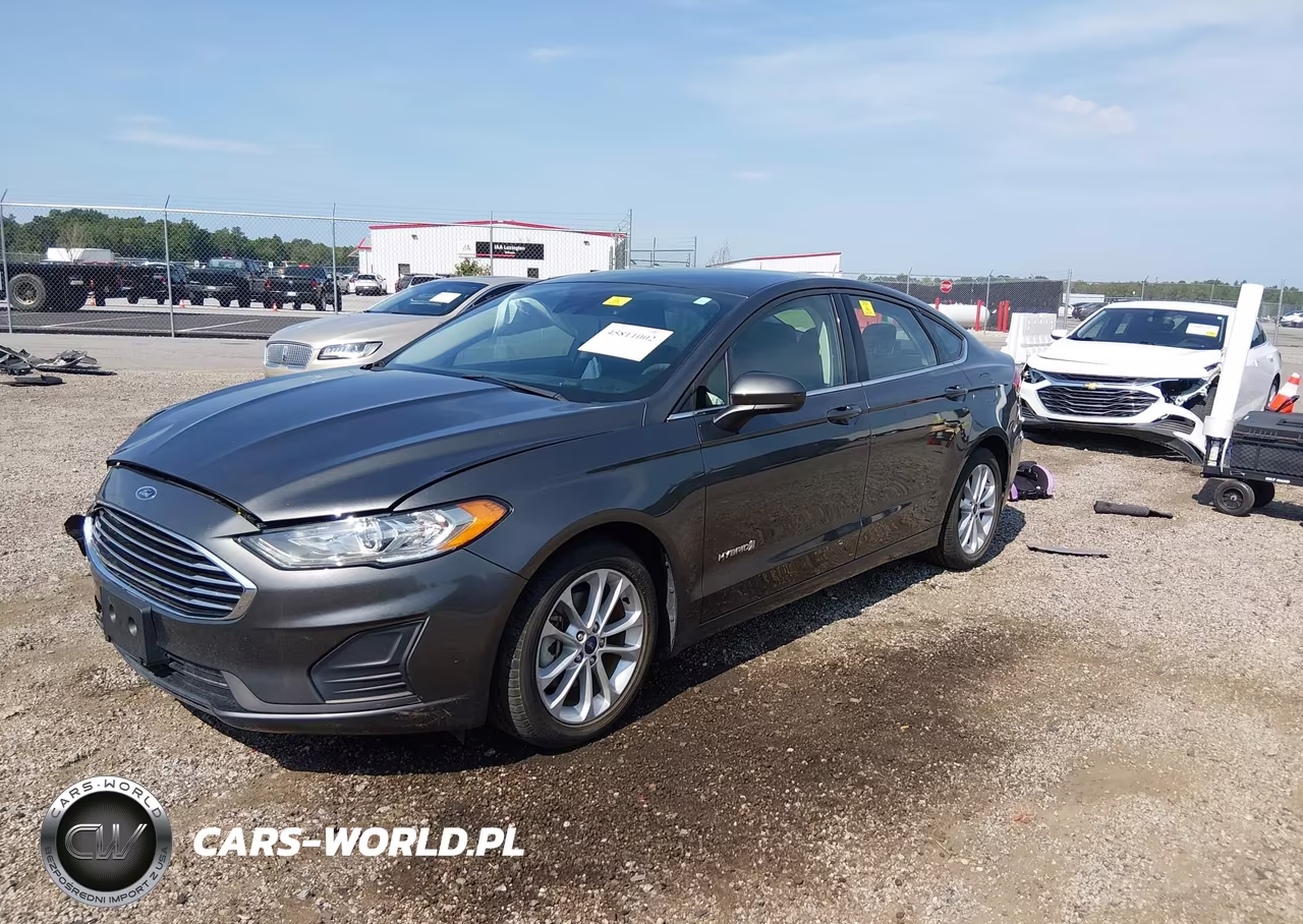2019 Ford Fusion Hybrid Se VIN:3FA6P0LUXKR198664 - 2