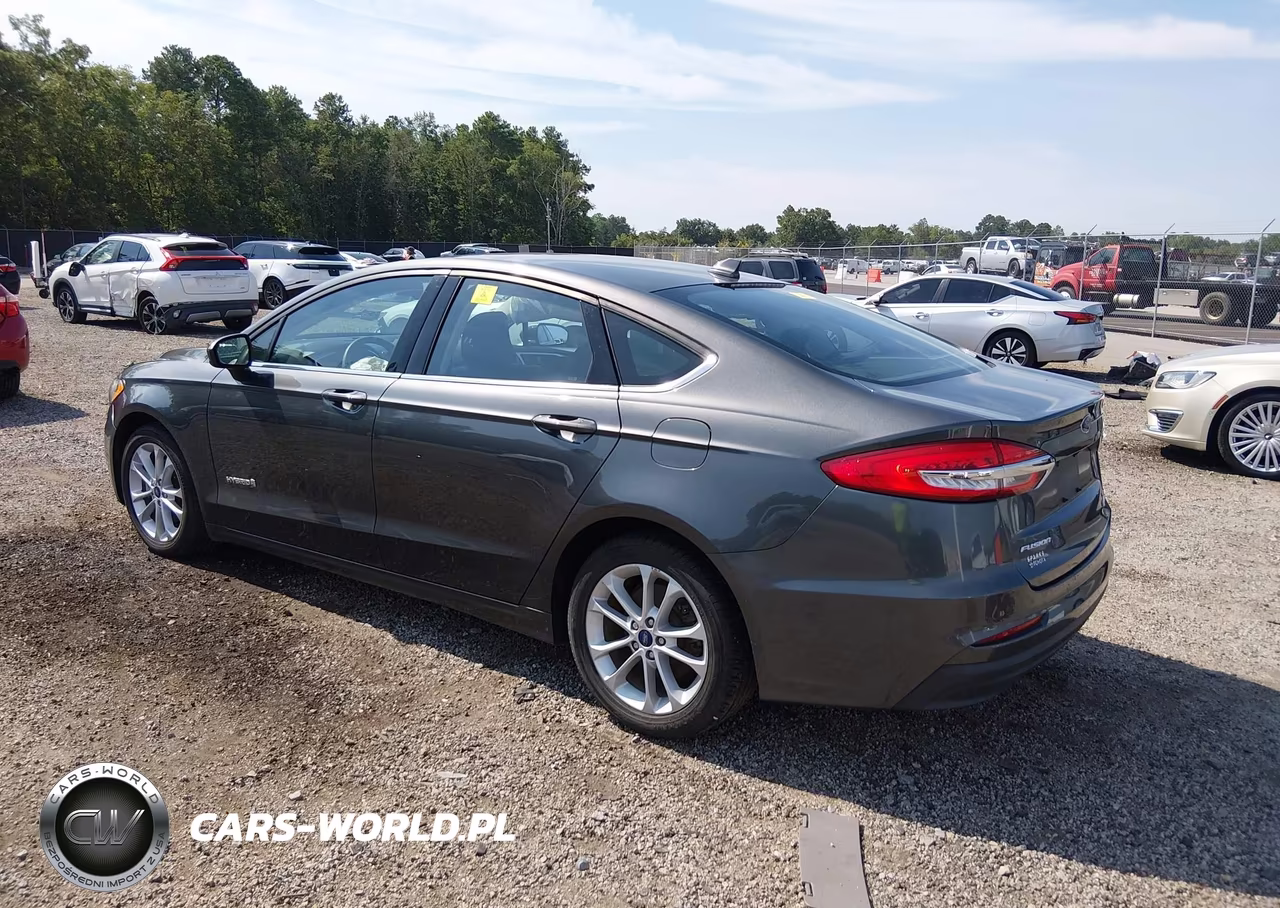 2019 Ford Fusion Hybrid Se VIN:3FA6P0LUXKR198664 - 3
