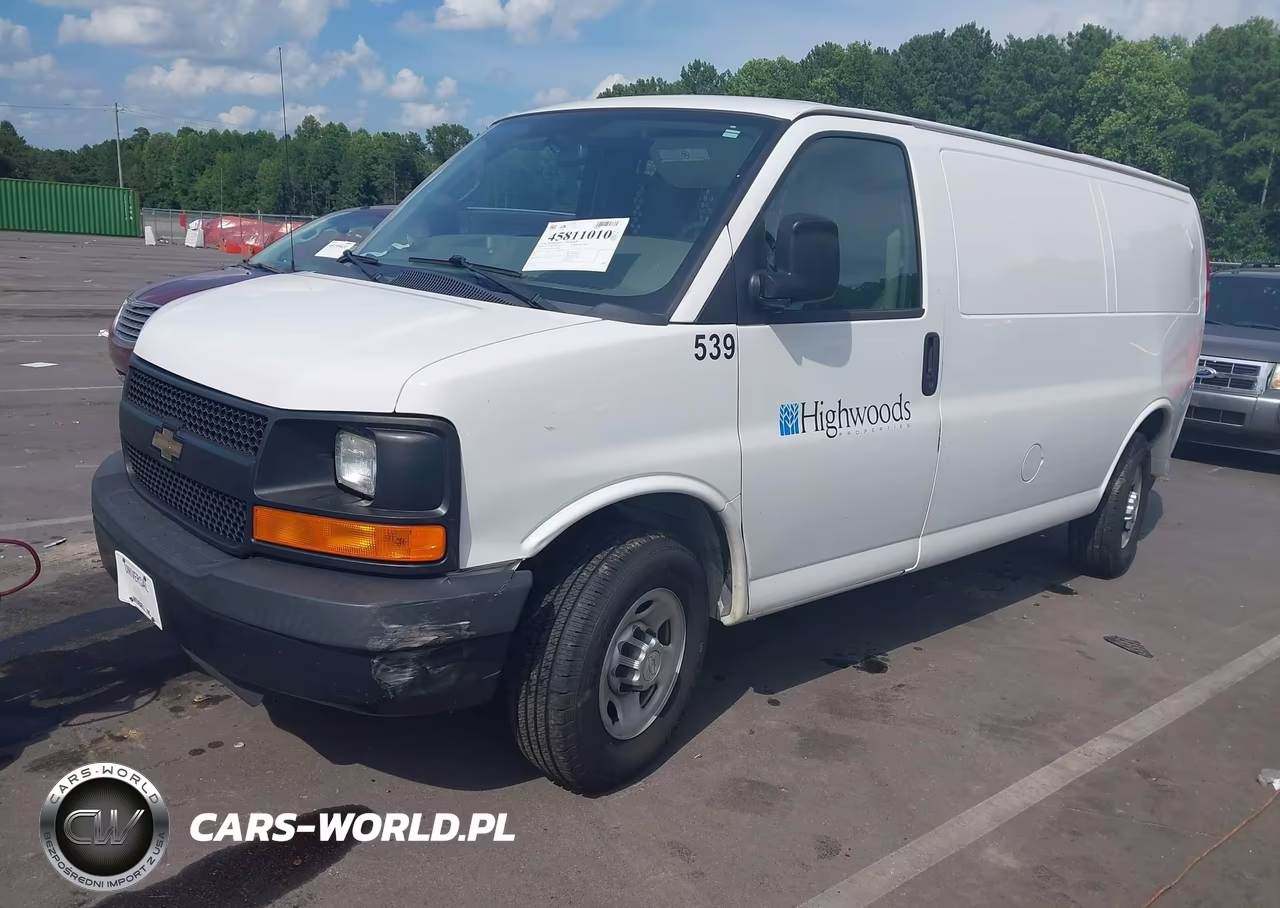 2016 Chevrolet Express 2500 Work Van VIN:1GCWGAFF2G1330749 - 2