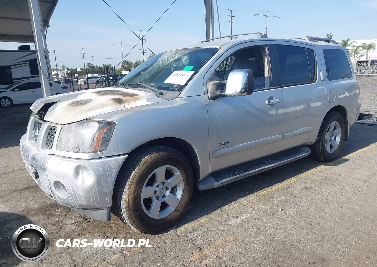 2005 Nissan Armada Se VIN:5N1AA08AX5N737338 - 2