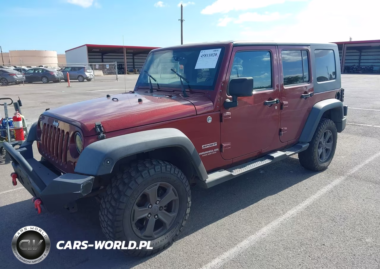 2010 Jeep Wrangler Unlimited Sport VIN:1J4BA3H18AL125021 - 2