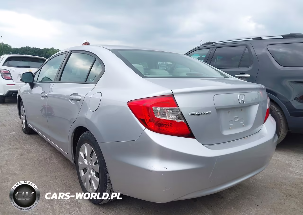 2012 Honda Civic Lx VIN:19XFB2F59CE032816 - 3