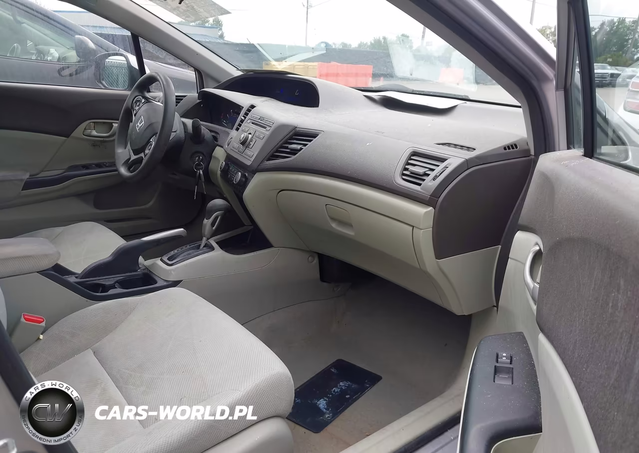2012 Honda Civic Lx VIN:19XFB2F59CE032816 - 5