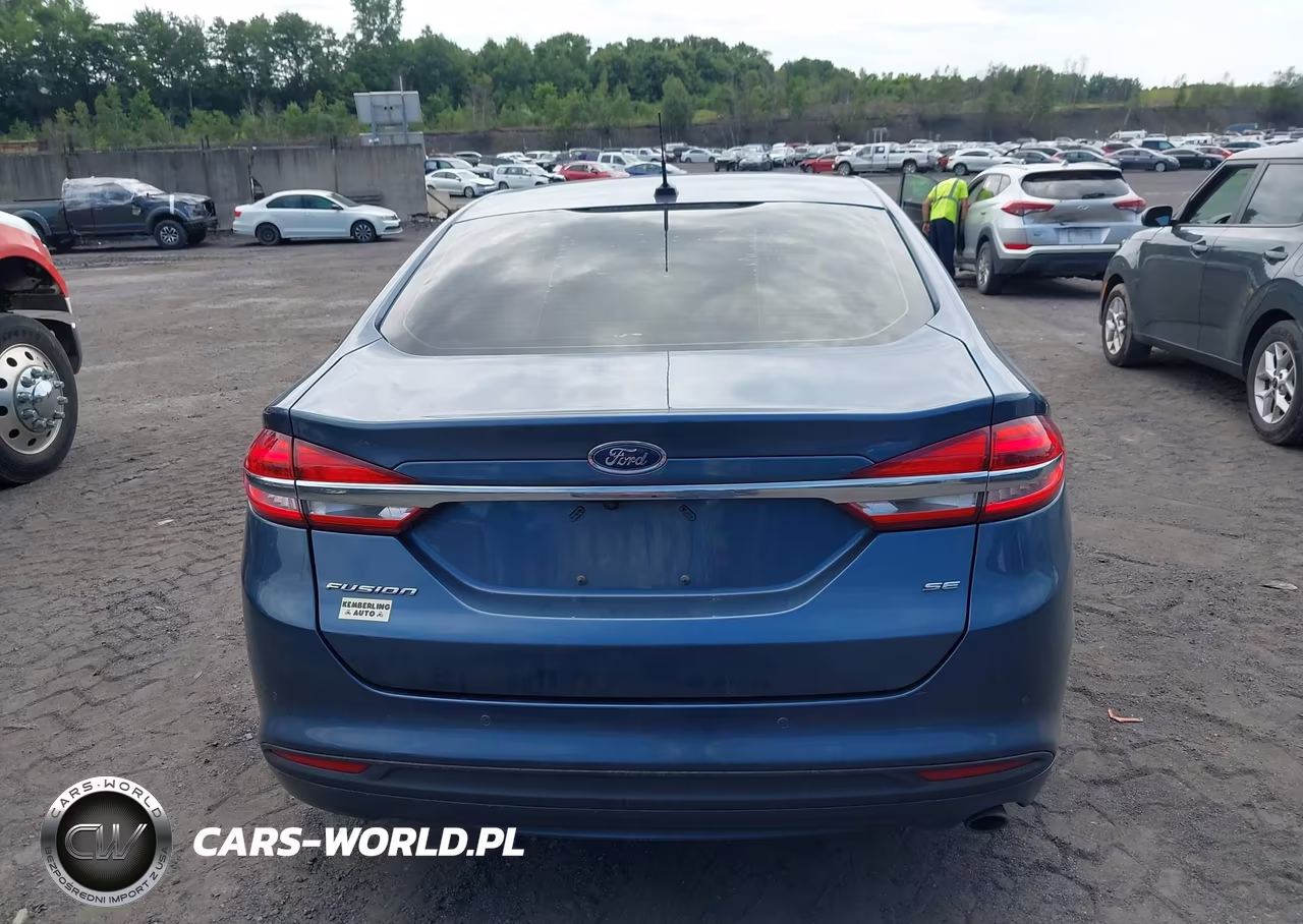 2018 Ford Fusion Se VIN:3FA6P0H71JR179972 - 16