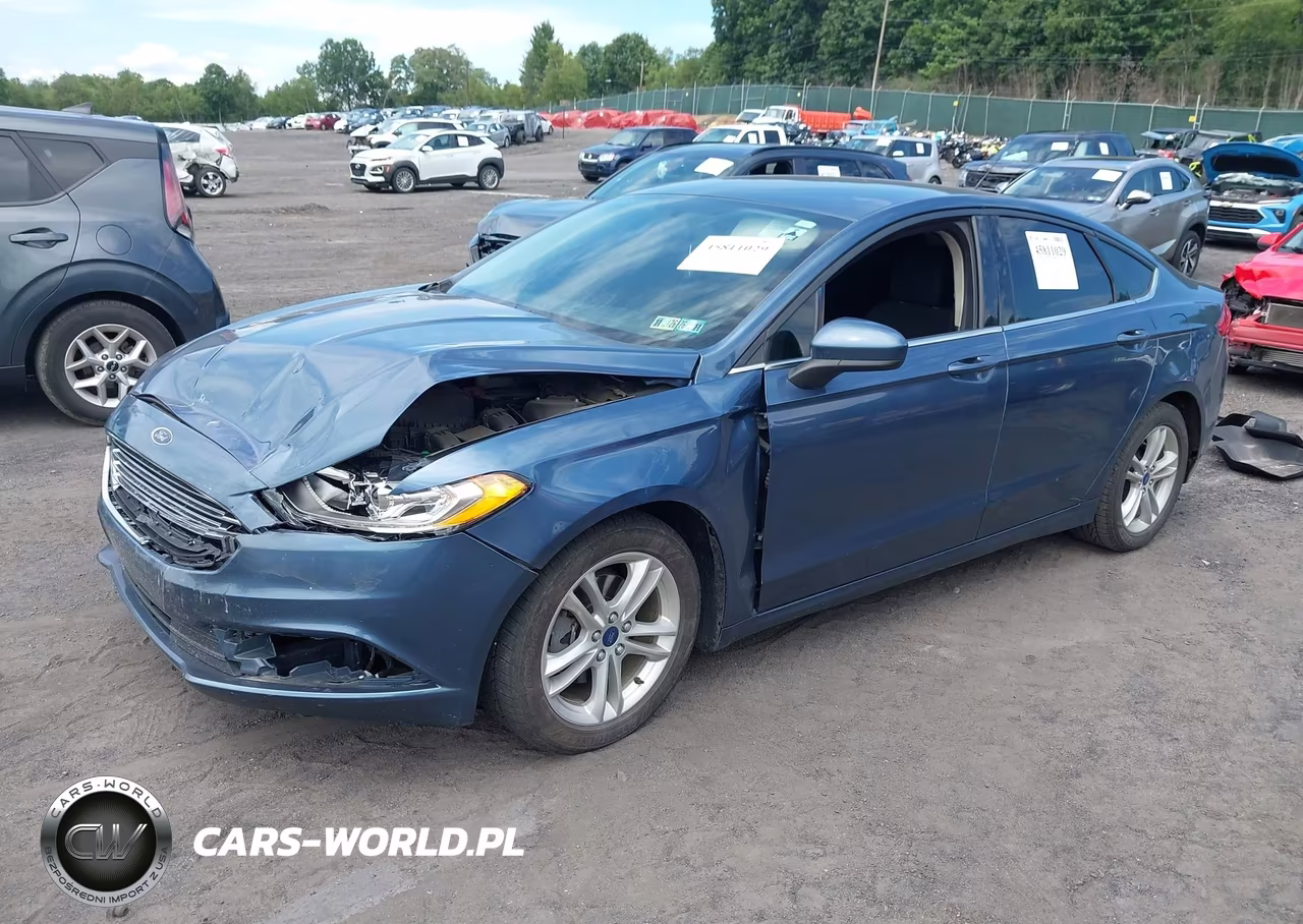 2018 Ford Fusion Se VIN:3FA6P0H71JR179972 - 2