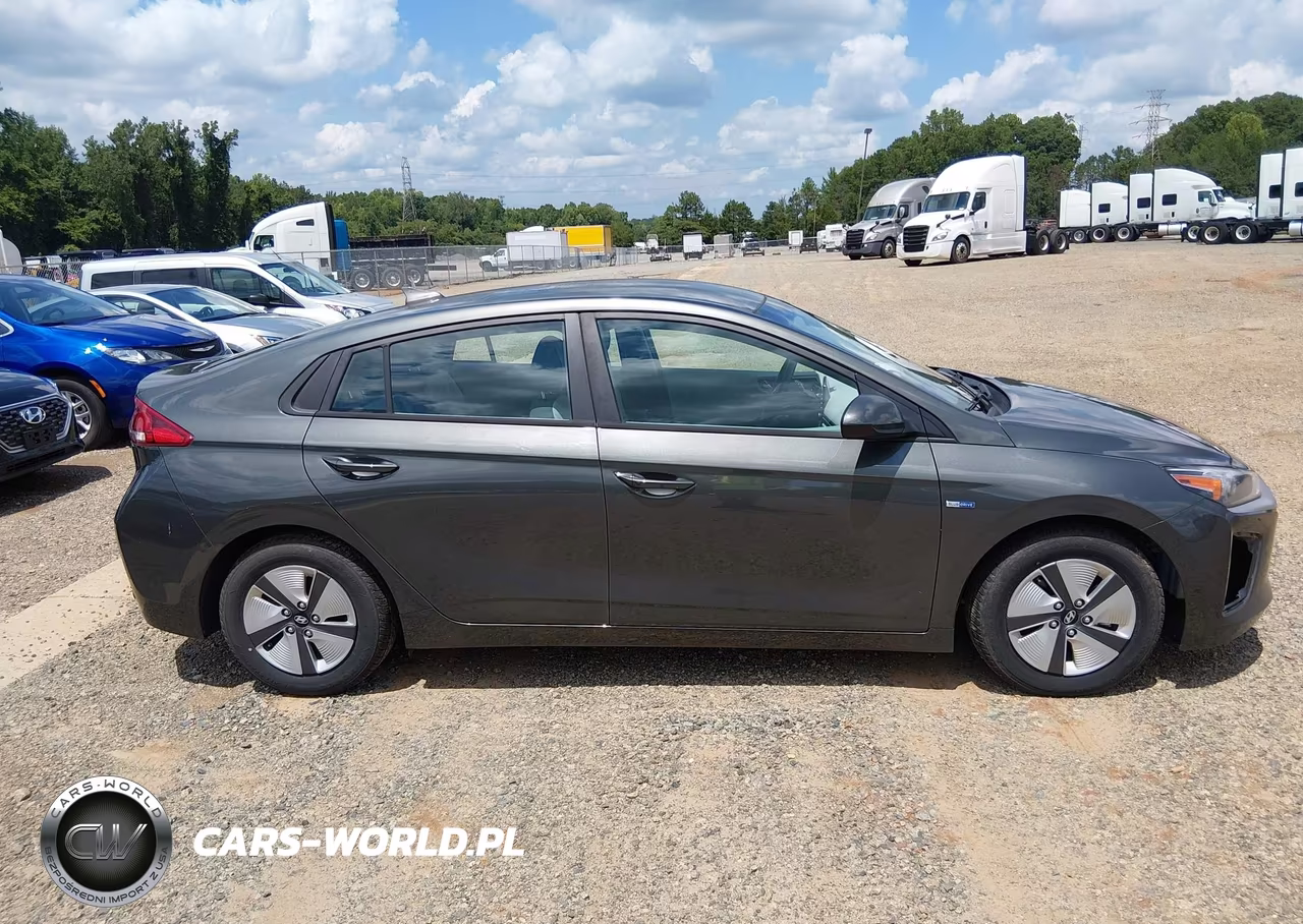 2020 Hyundai Ioniq Hybrid Blue VIN:KMHC65LC4LU218661 - 17