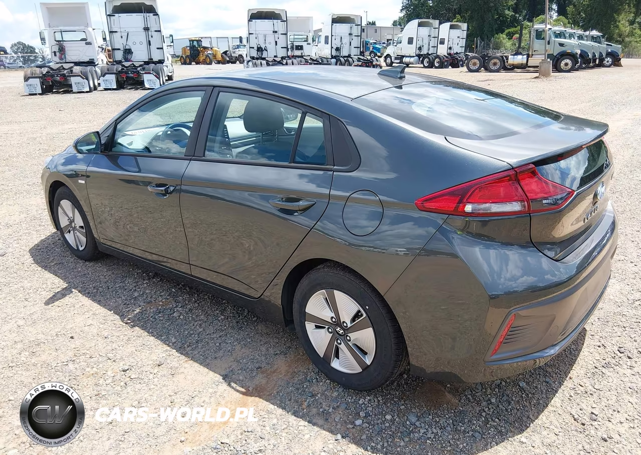 2020 Hyundai Ioniq Hybrid Blue VIN:KMHC65LC4LU218661 - 3