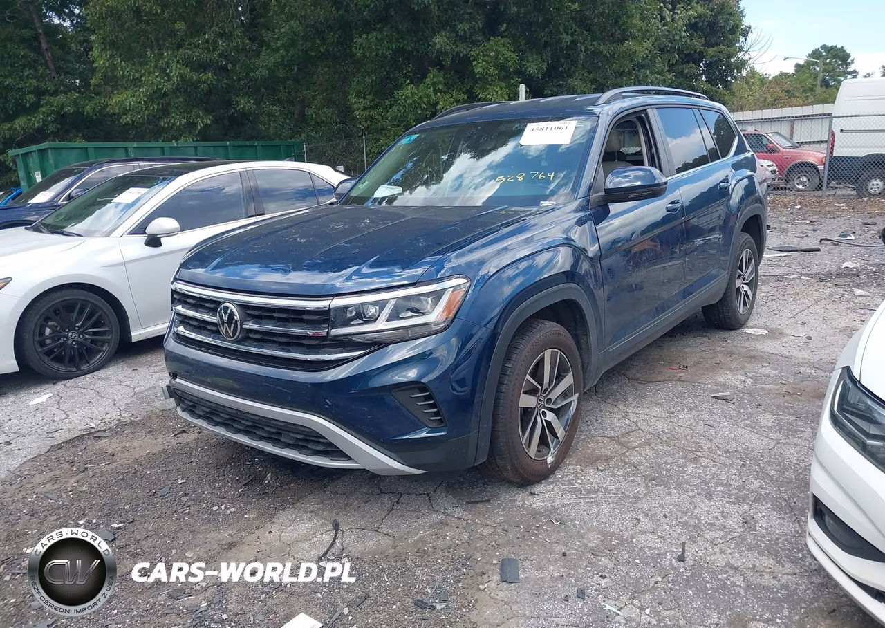 2021 Volkswagen Atlas 2.0T Se VIN:1V2LP2CA2MC528764 - 2