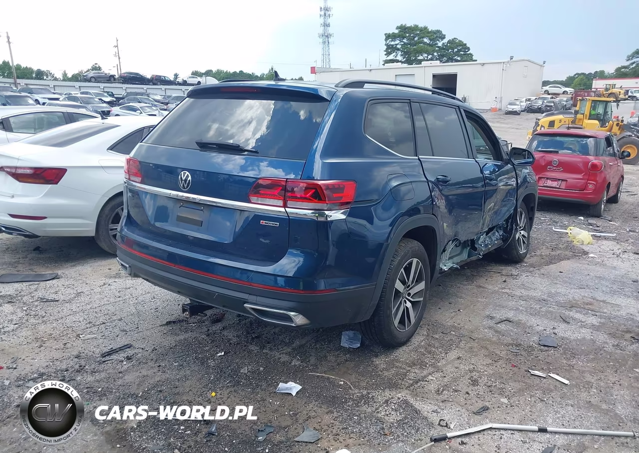 2021 Volkswagen Atlas 2.0T Se VIN:1V2LP2CA2MC528764 - 4