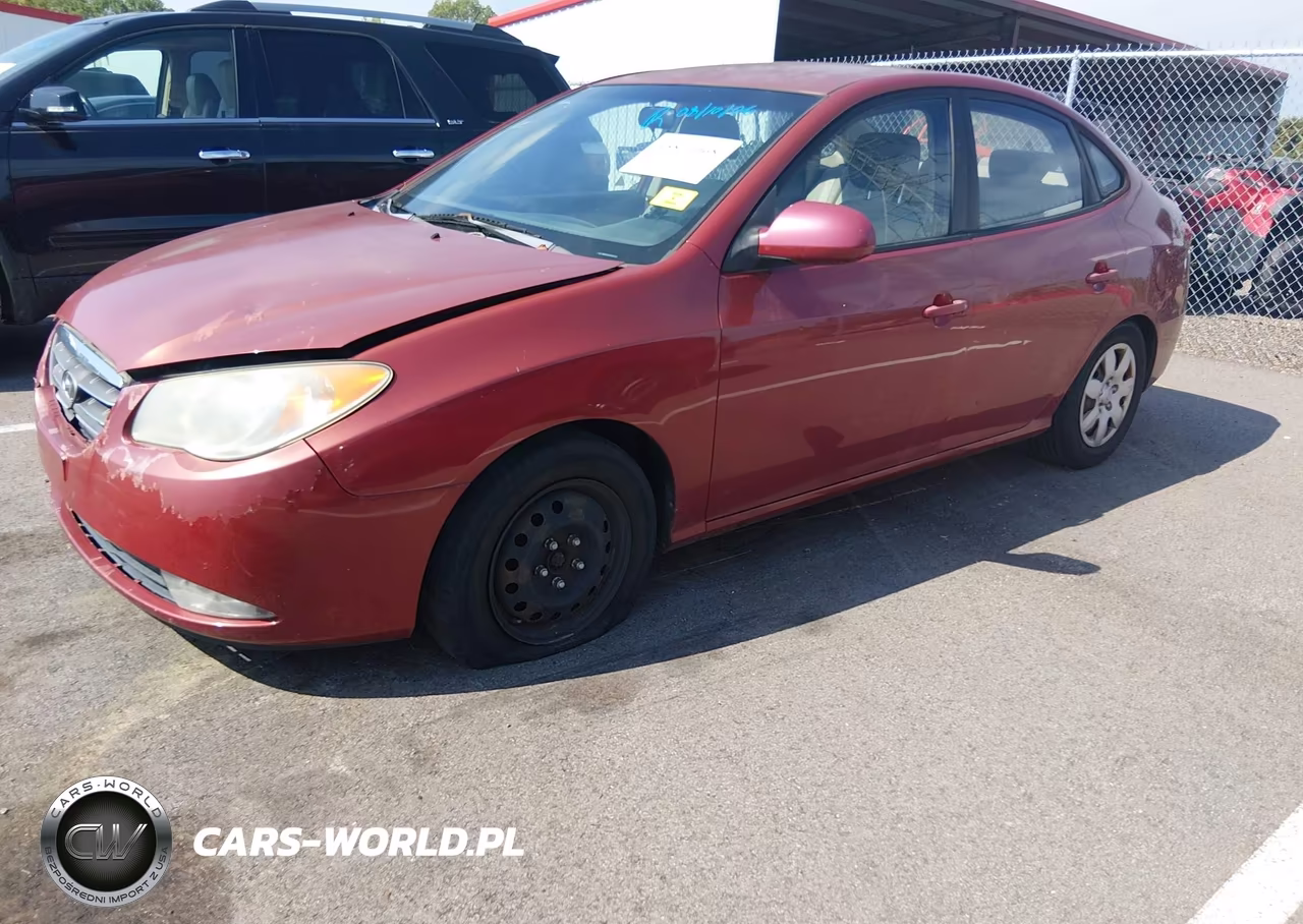 2009 Hyundai Elantra Gls VIN:KMHDU46D89U607210 - 2