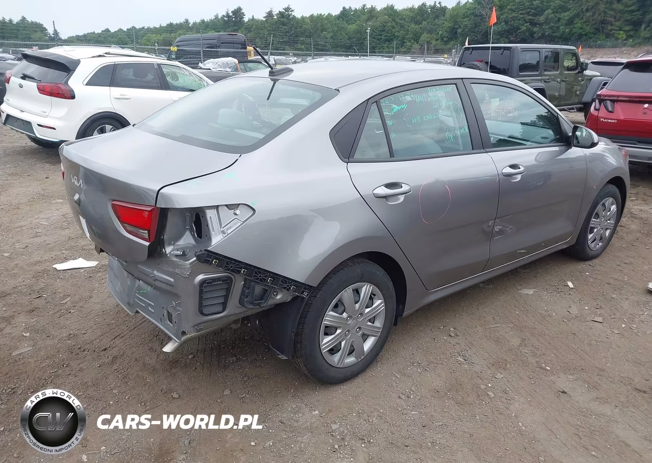 2023 Kia Rio S VIN:3KPA24AD3PE590882 - 4