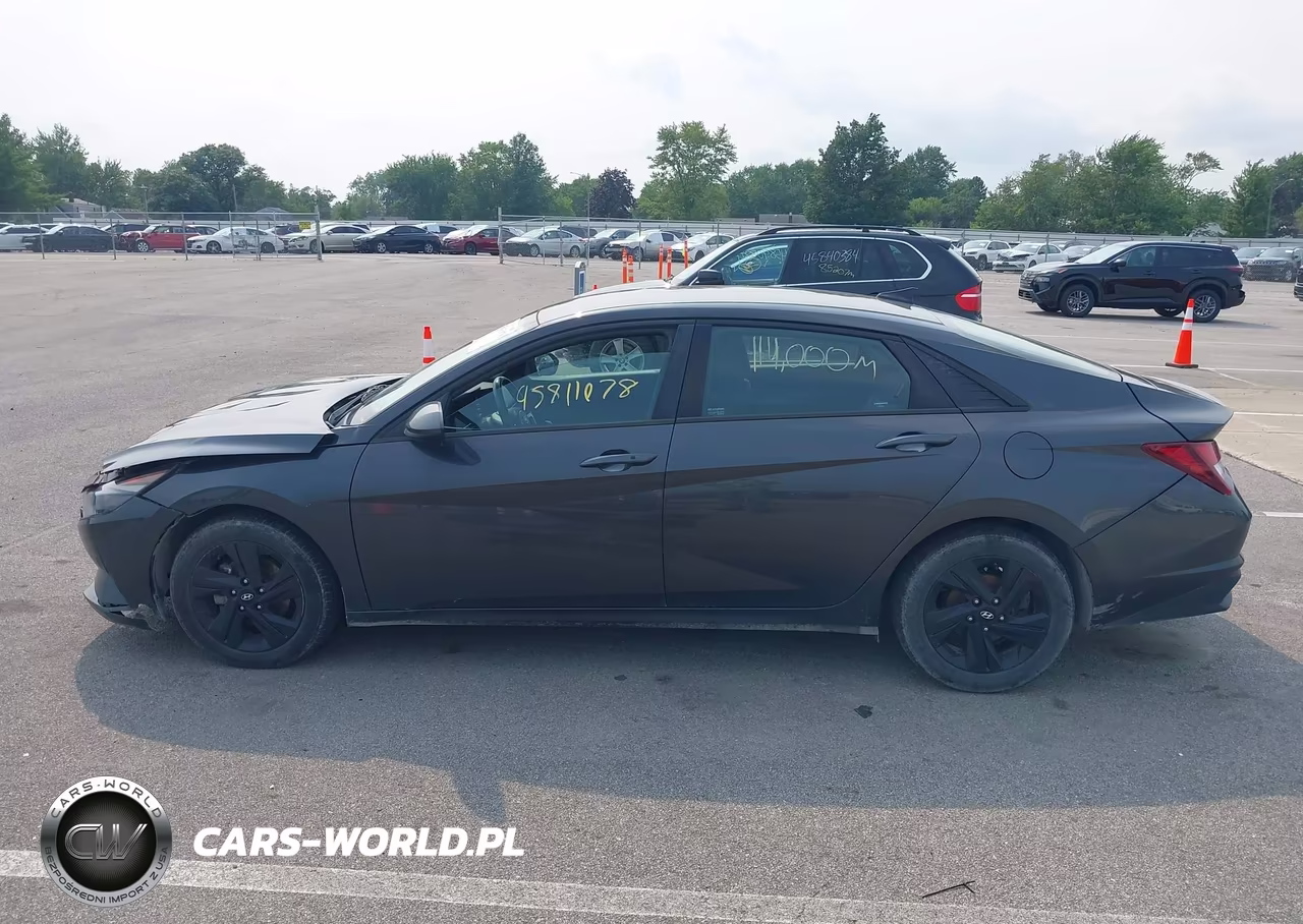 2021 Hyundai Elantra Sel VIN:5NPLS4AG0MH037407 - 14
