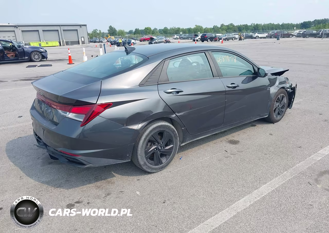 2021 Hyundai Elantra Sel VIN:5NPLS4AG0MH037407 - 4