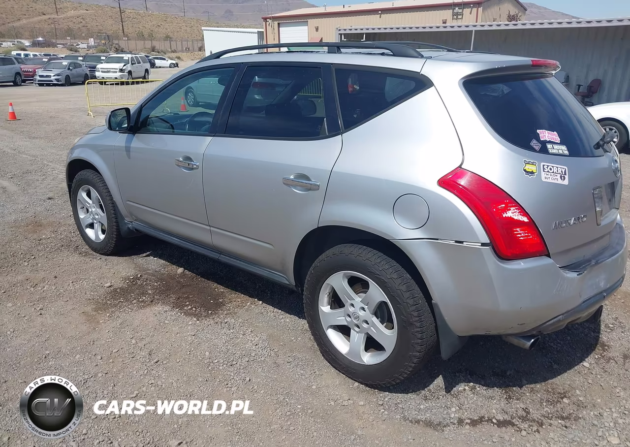 2005 Nissan Murano Sl VIN:JN8AZ08W35W402266 - 3