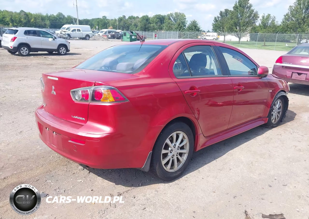 2012 Mitsubishi Lancer Se VIN:JA32V2FW1CU009822 - 4