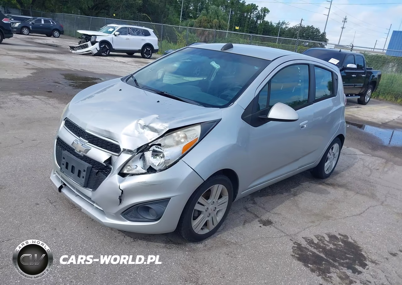2015 Chevrolet Spark 1Lt Cvt VIN:KL8CD6S93FC761654 - 2