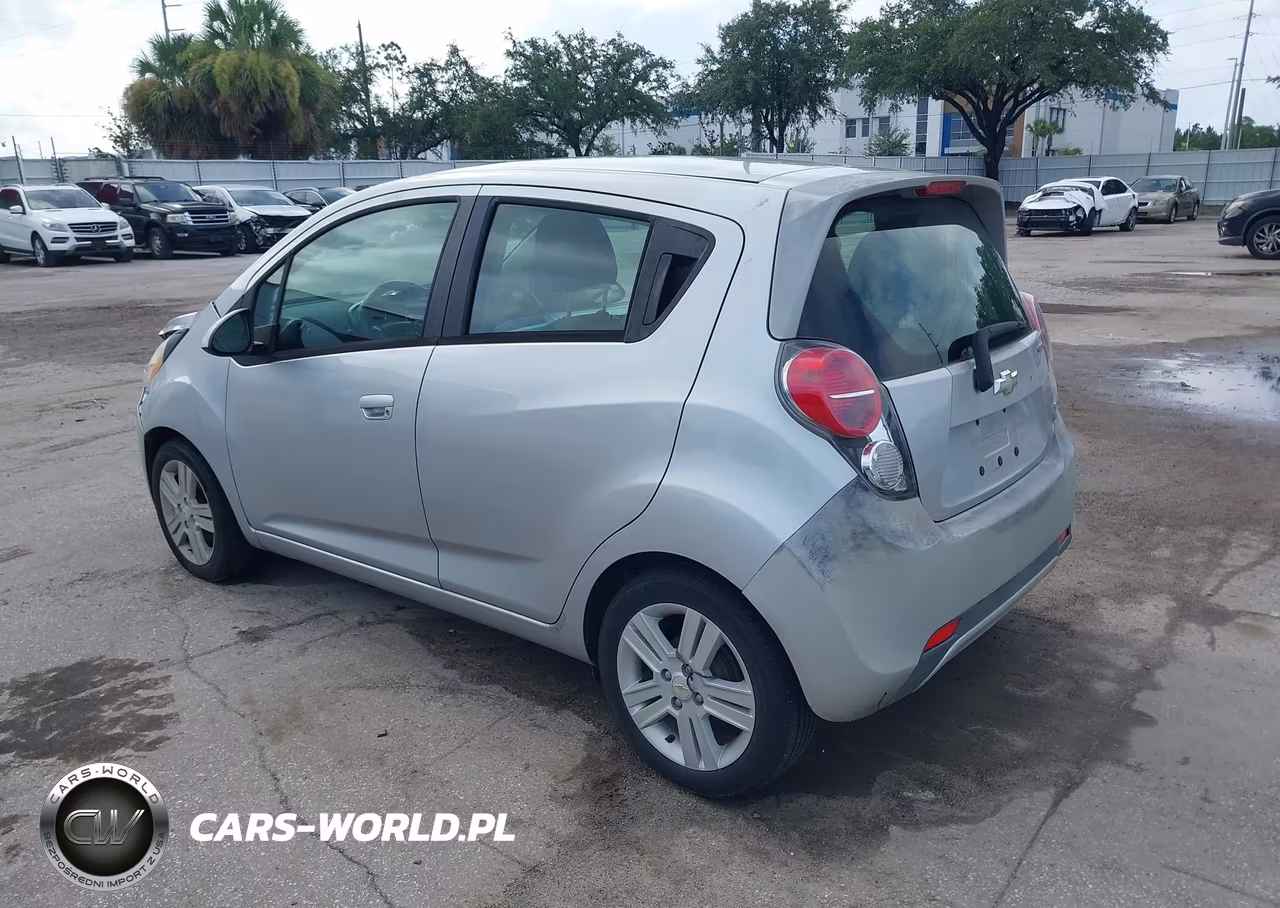 2015 Chevrolet Spark 1Lt Cvt VIN:KL8CD6S93FC761654 - 3