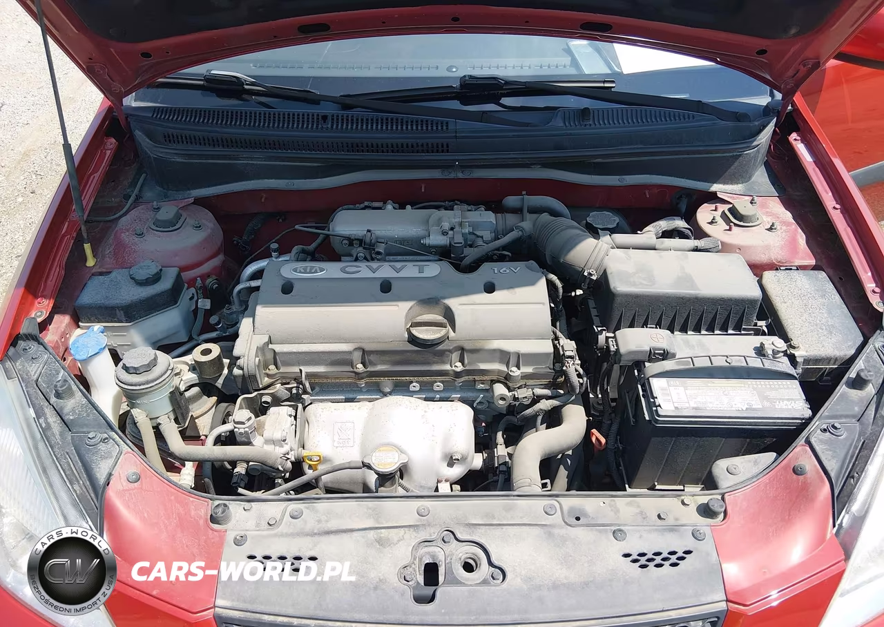 2009 Kia Rio Lx VIN:KNADE223996536815 - 10