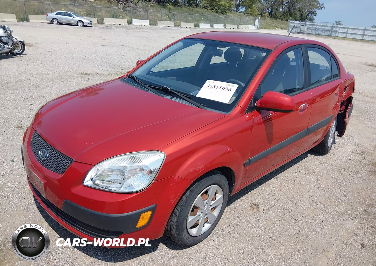 2009 Kia Rio Lx VIN:KNADE223996536815 - 2