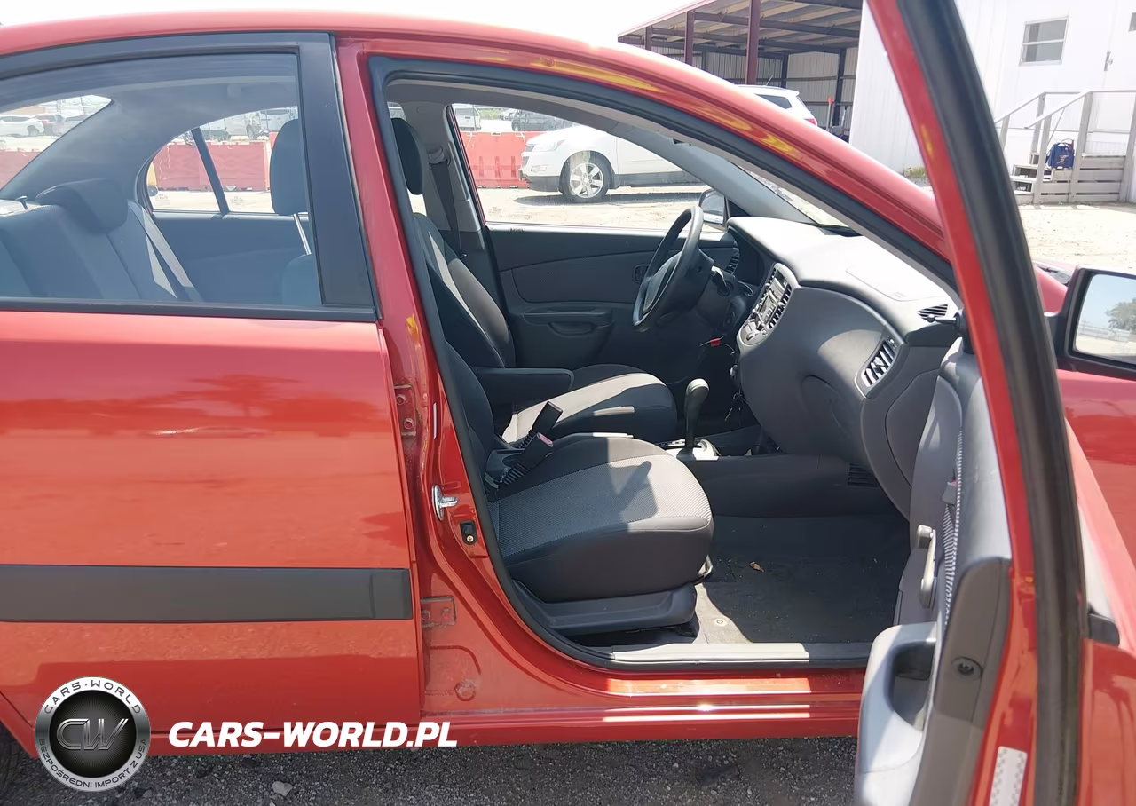 2009 Kia Rio Lx VIN:KNADE223996536815 - 5