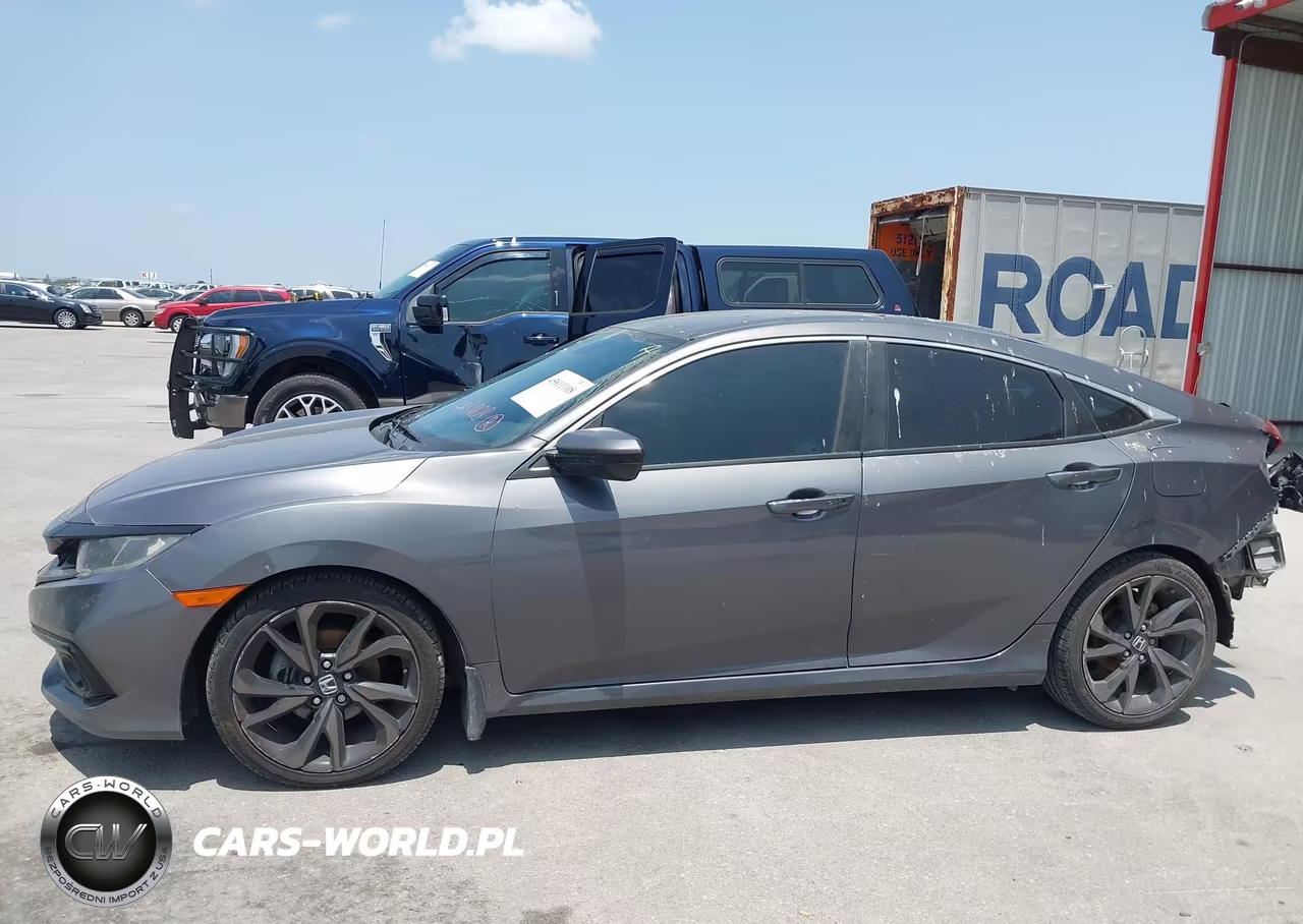 2019 Honda Civic Sport VIN:19XFC2F80KE004022 - 14