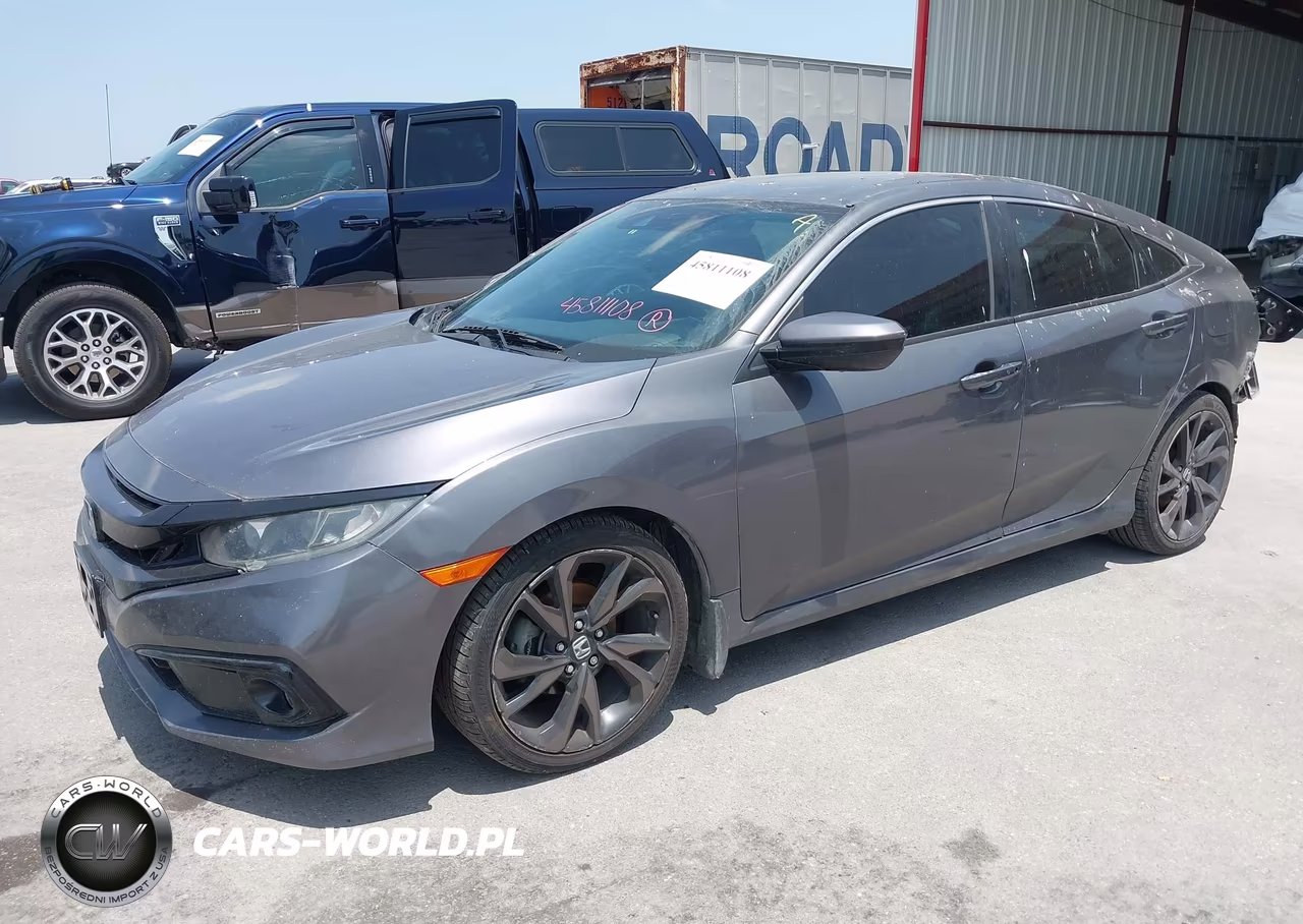 2019 Honda Civic Sport VIN:19XFC2F80KE004022 - 2