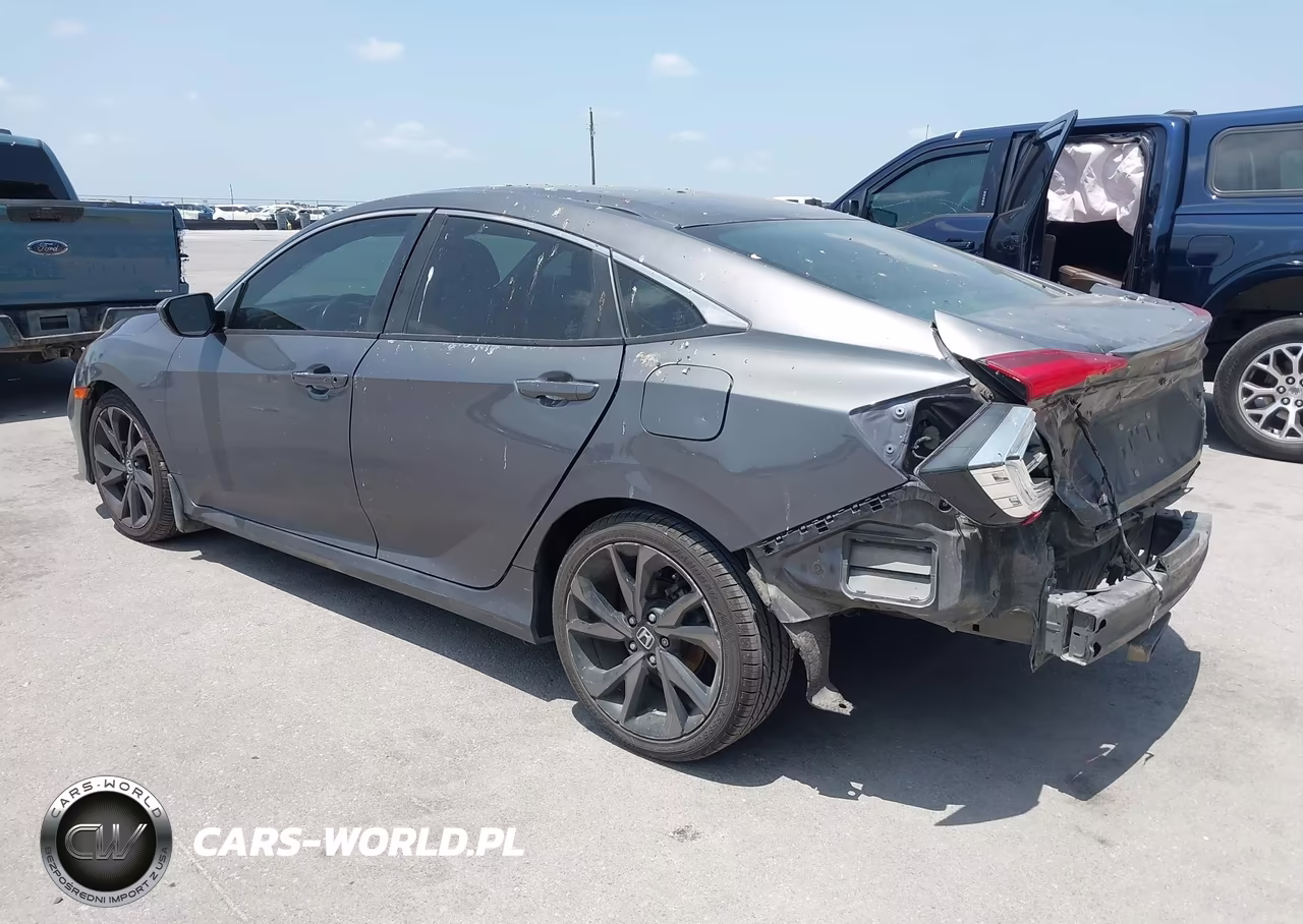 2019 Honda Civic Sport VIN:19XFC2F80KE004022 - 3
