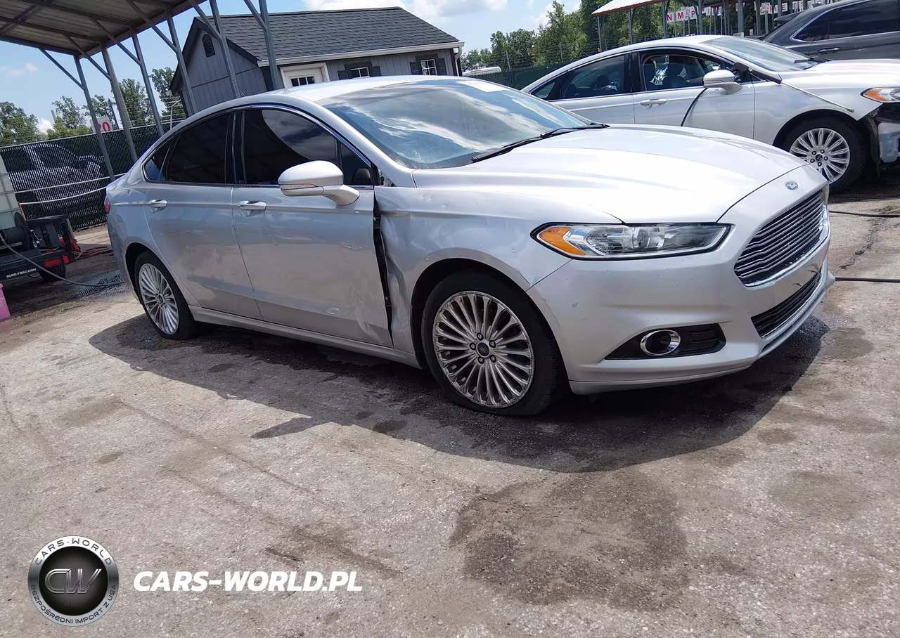 2015 Ford Fusion Titanium VIN:3FA6P0K9XFR297875 - 1