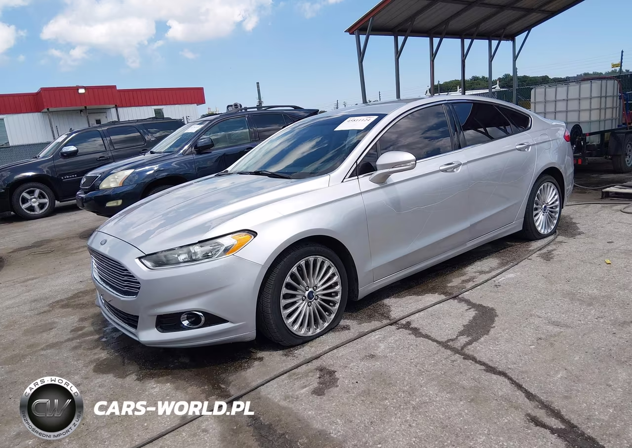 2015 Ford Fusion Titanium VIN:3FA6P0K9XFR297875 - 2