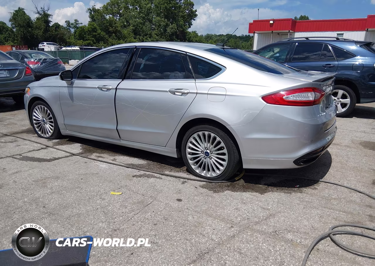 2015 Ford Fusion Titanium VIN:3FA6P0K9XFR297875 - 3