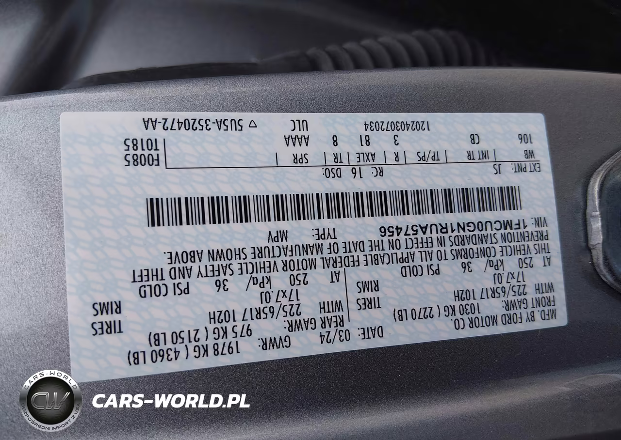 2024 Ford Escape Active VIN:1FMCU0GN1RUA57456 - 9