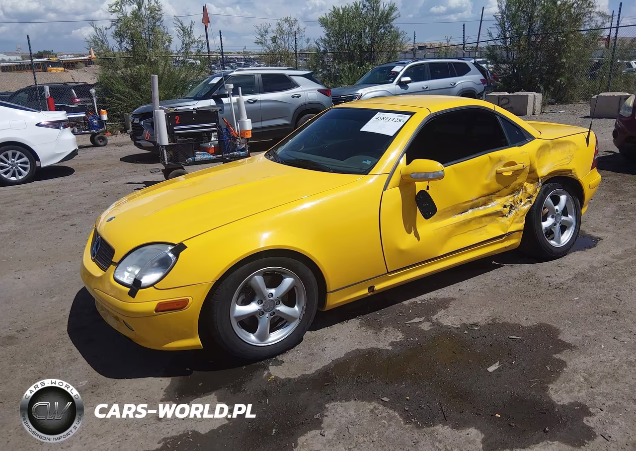 2001 Mercedes-Benz Slk 320 VIN:WDBKK65F51F191639 - 2