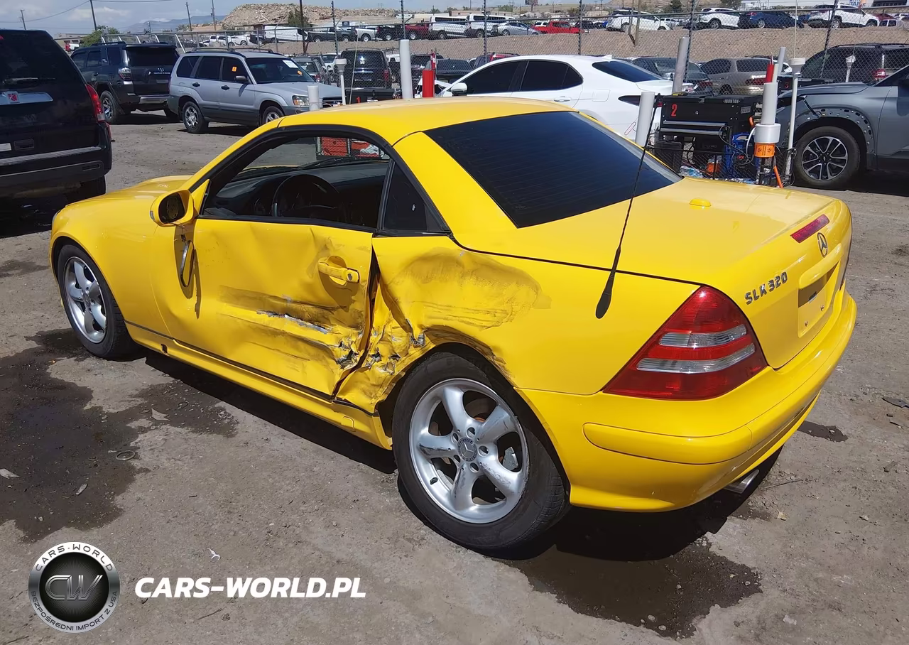 2001 Mercedes-Benz Slk 320 VIN:WDBKK65F51F191639 - 3