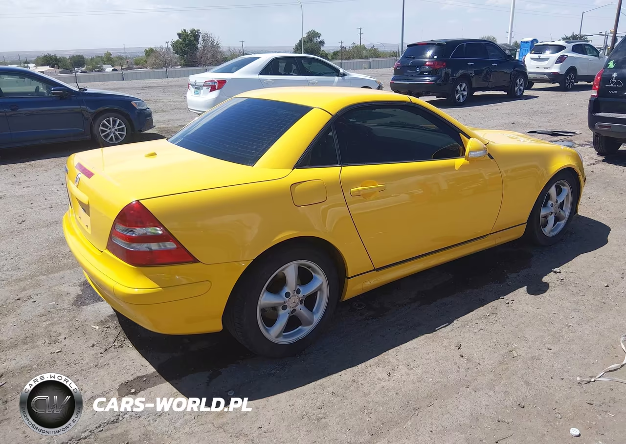 2001 Mercedes-Benz Slk 320 VIN:WDBKK65F51F191639 - 4