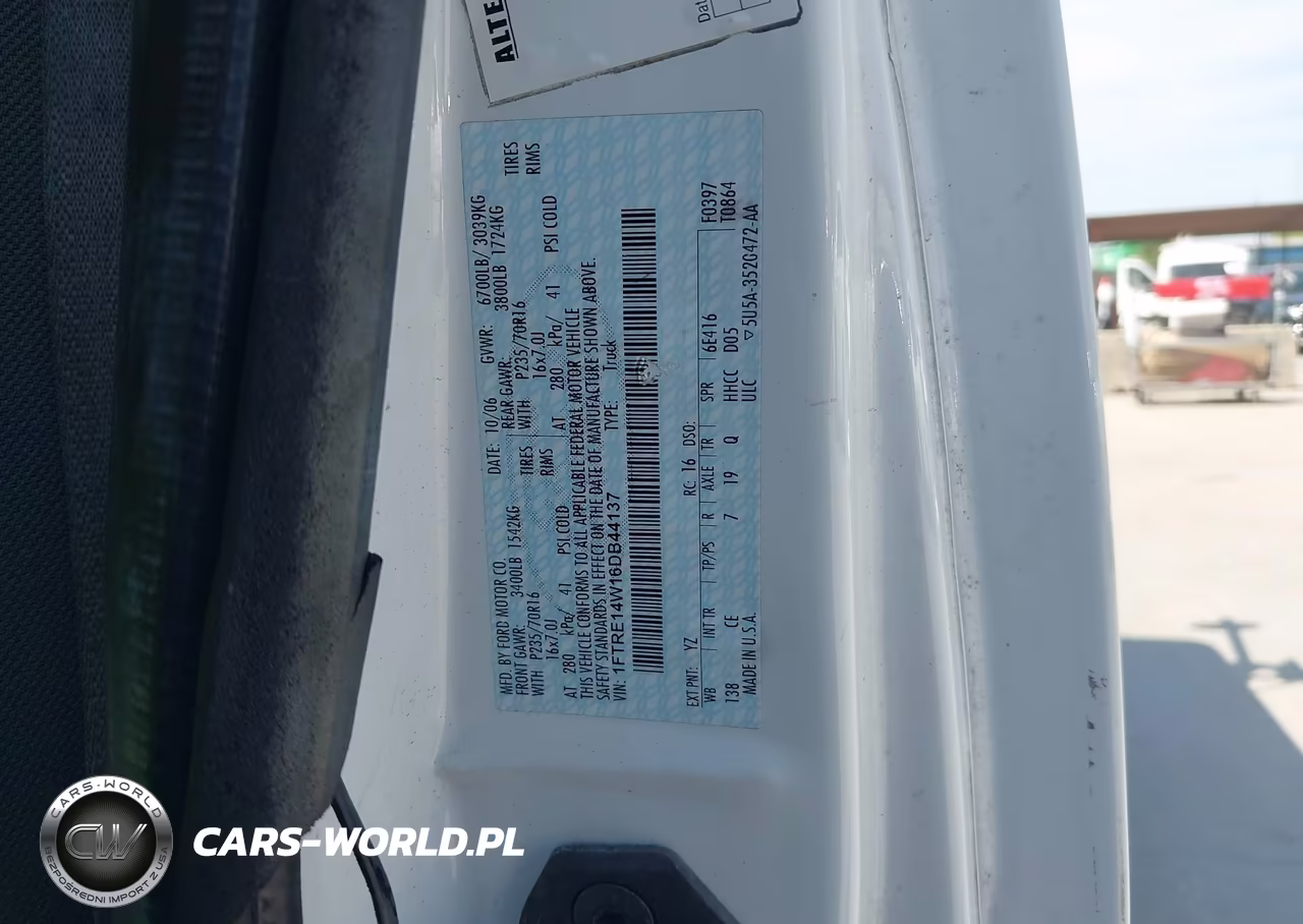 2006 Ford E-150 Commercial-Recreational VIN:1FTRE14W16DB44137 - 9