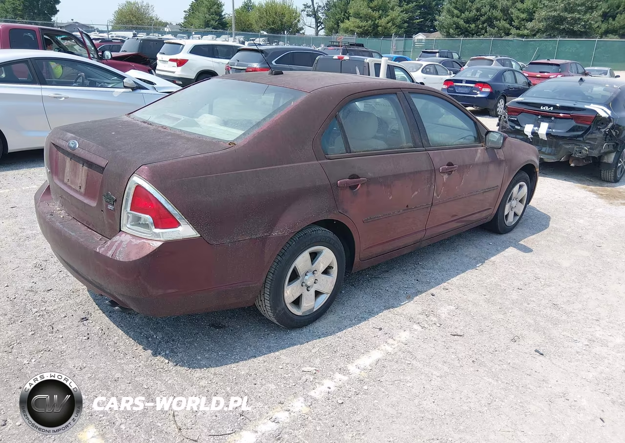 2007 Ford Fusion Se VIN:3FAHP07Z37R153488 - 4