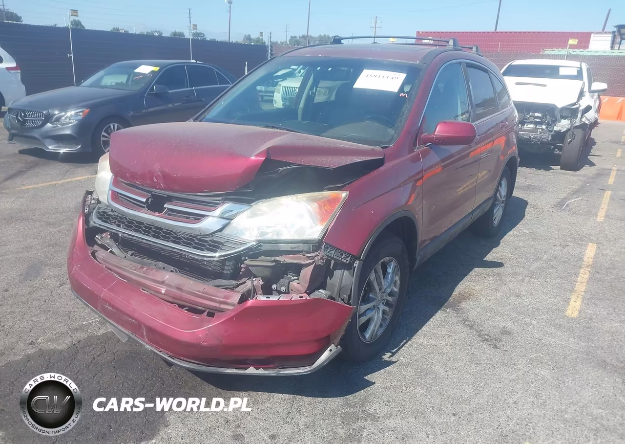 2010 Honda Cr-V Ex-L VIN:5J6RE3H78AL039411 - 2