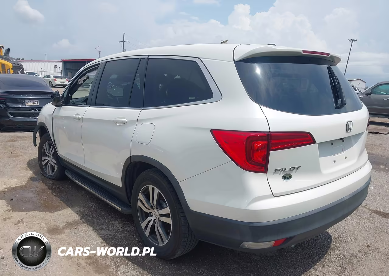 2017 Honda Pilot Ex-L VIN:5FNYF5H57HB035422 - 3