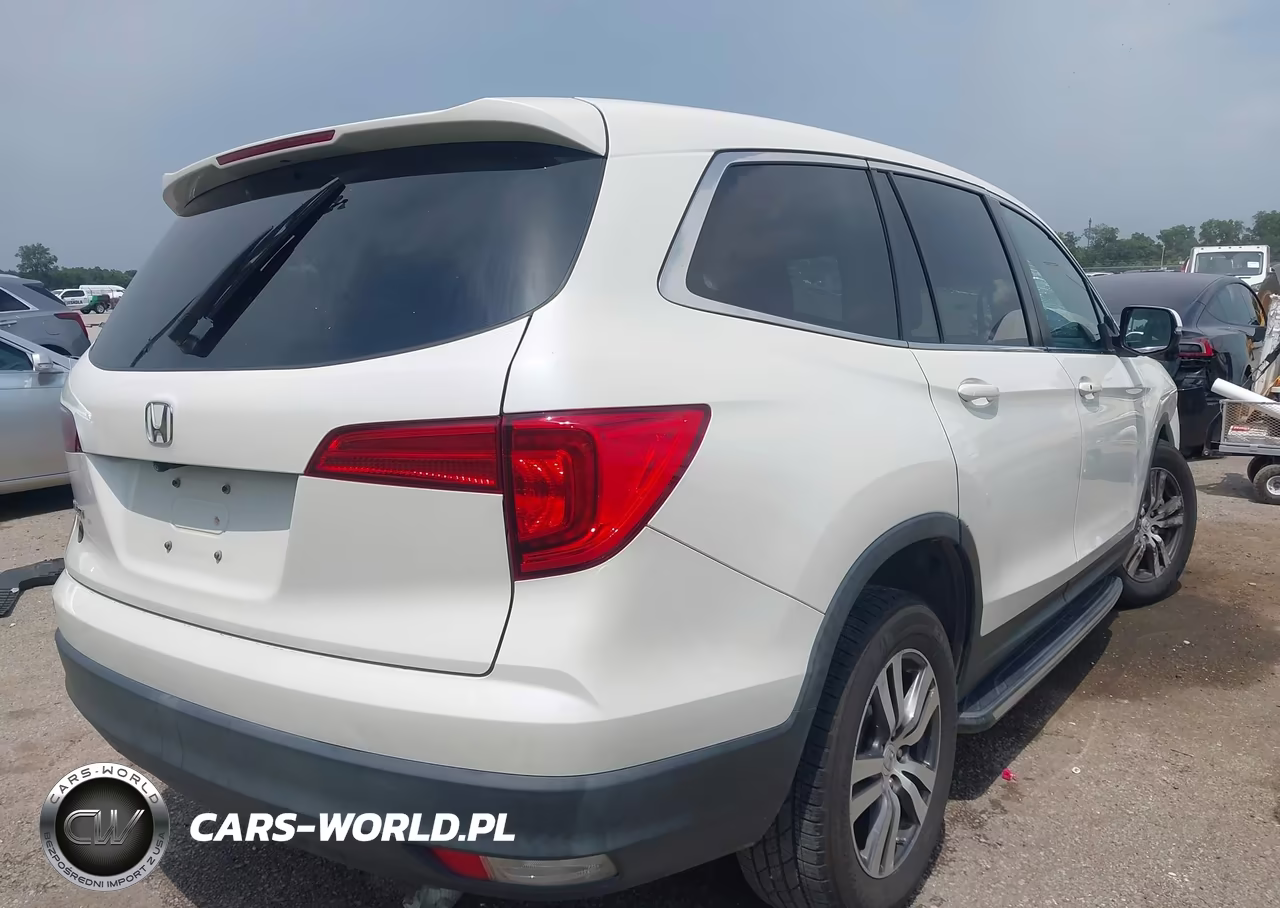 2017 Honda Pilot Ex-L VIN:5FNYF5H57HB035422 - 4