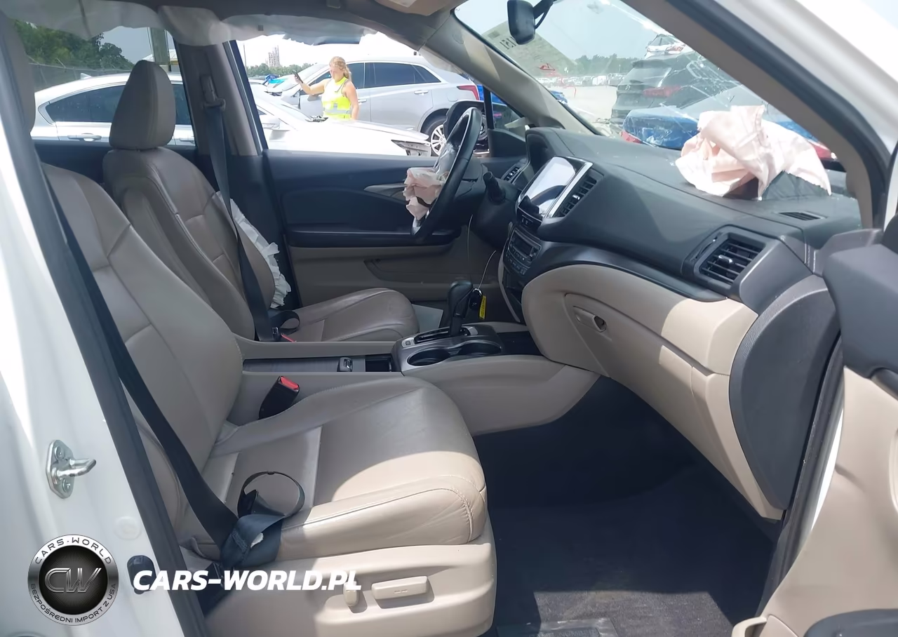 2017 Honda Pilot Ex-L VIN:5FNYF5H57HB035422 - 5