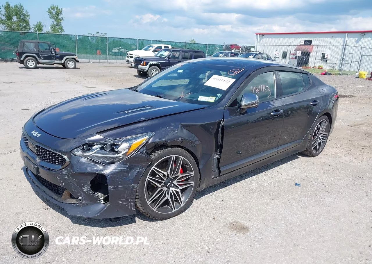 2022 Kia Stinger Gt2 VIN:KNAE55LC3N6111783 - 2