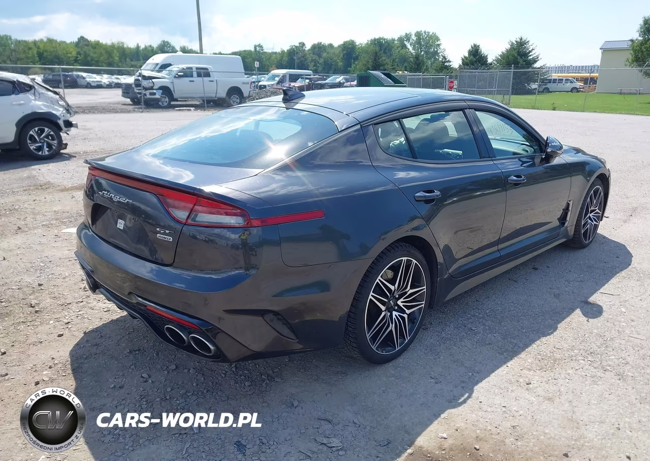 2022 Kia Stinger Gt2 VIN:KNAE55LC3N6111783 - 4