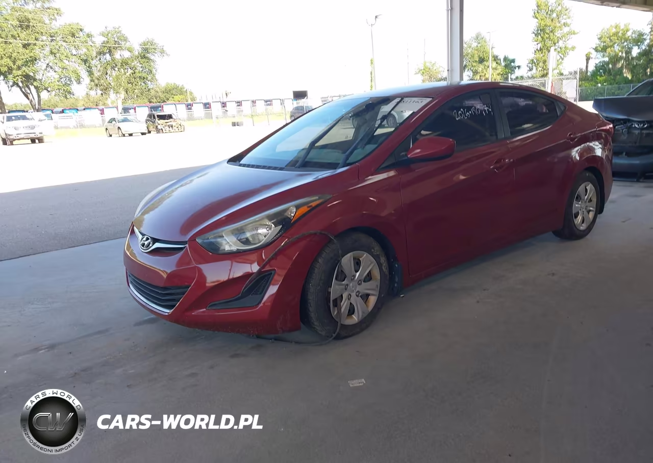 2016 Hyundai Elantra Se VIN:5NPDH4AE7GH732053 - 2