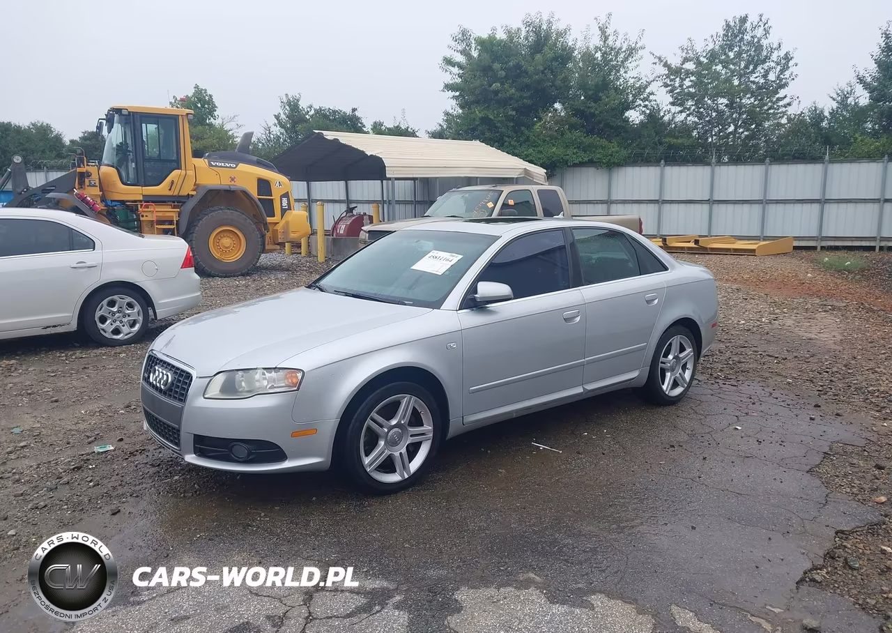 2008 Audi A4 2.0T-2.0T Special Edition VIN:WAUDF78E18A081117 - 2