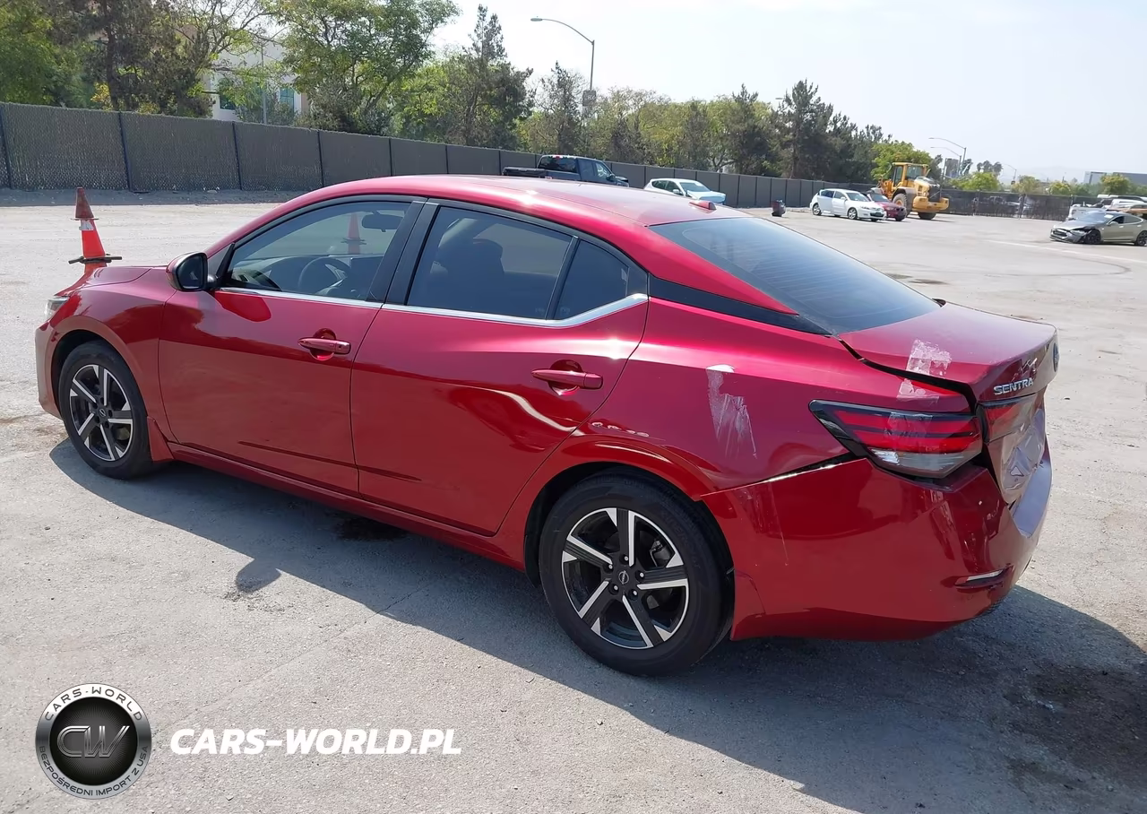 2024 Nissan Sentra Sv Xtronic Cvt VIN:3N1AB8CV7RY243847 - 3