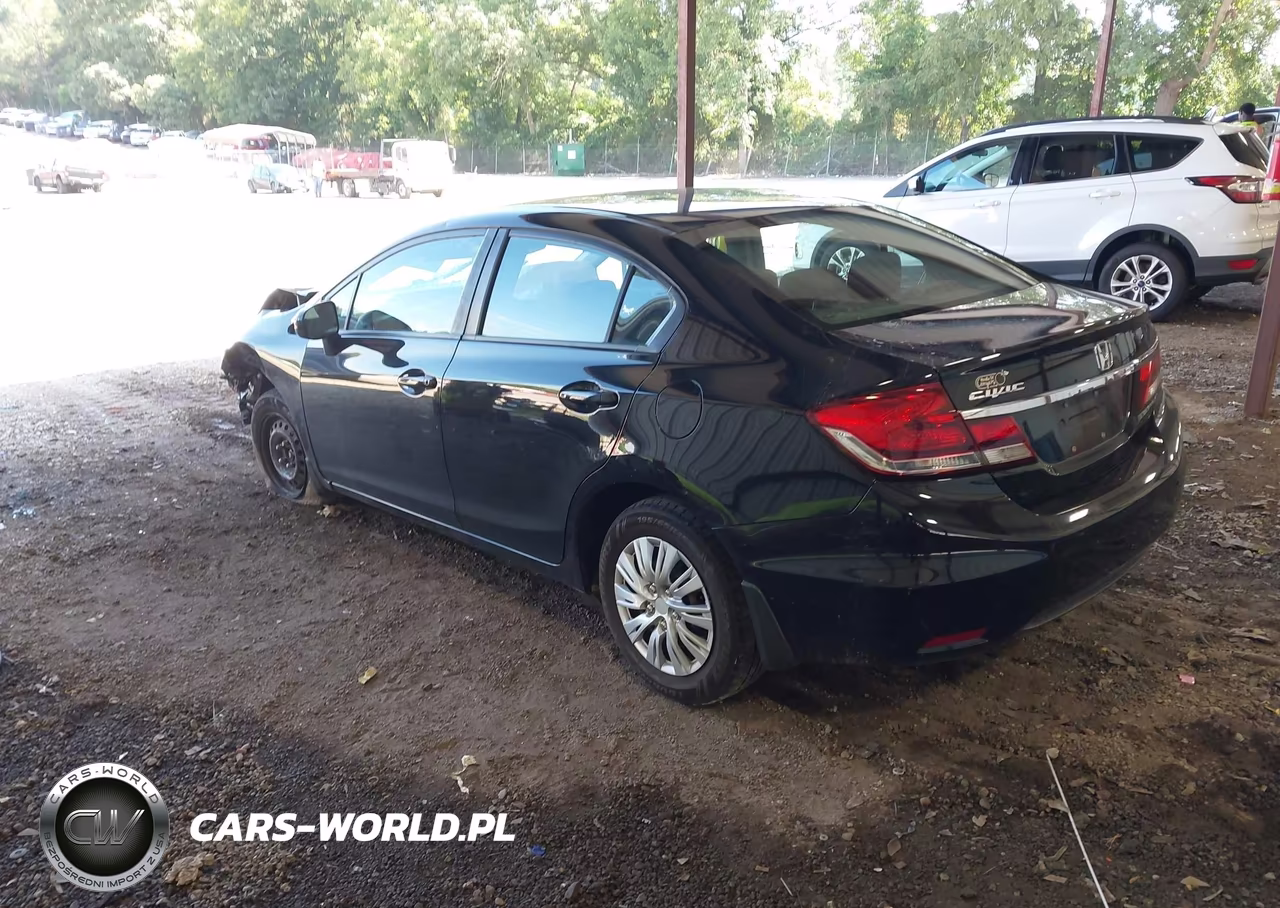 2015 Honda Civic Lx VIN:19XFB2F53FE004529 - 3