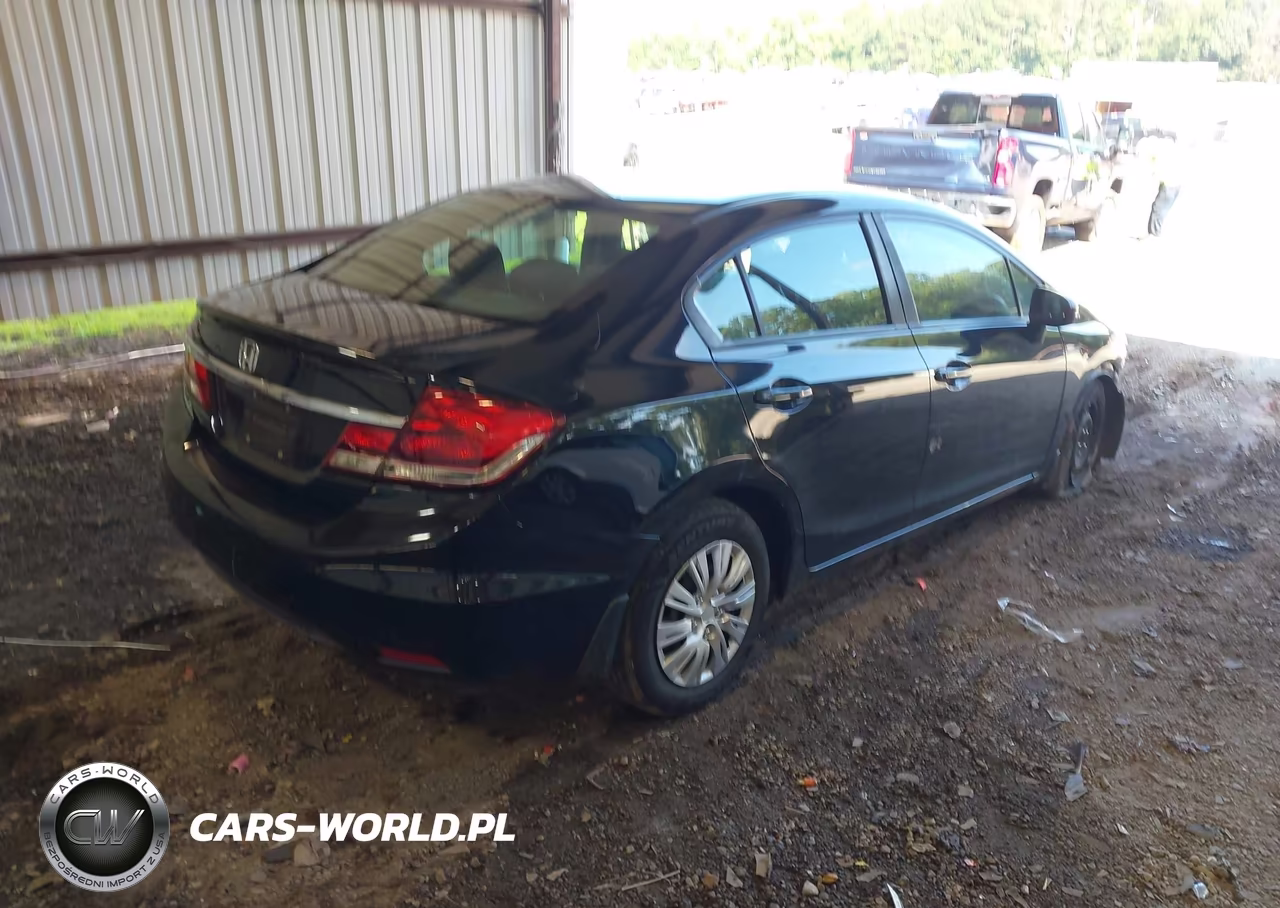 2015 Honda Civic Lx VIN:19XFB2F53FE004529 - 4