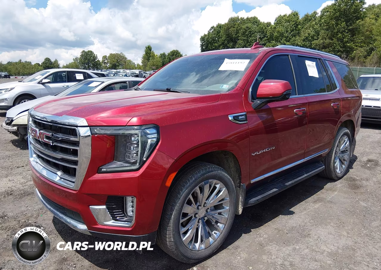 2021 GMC Yukon 4Wd Slt VIN:1GKS2BKD0MR128341 - 2