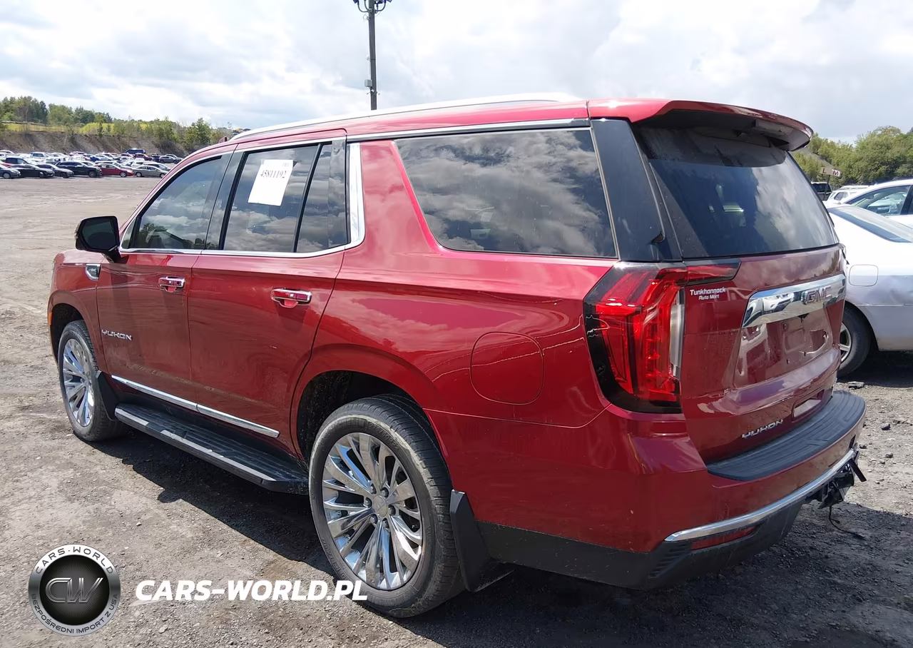 2021 GMC Yukon 4Wd Slt VIN:1GKS2BKD0MR128341 - 3