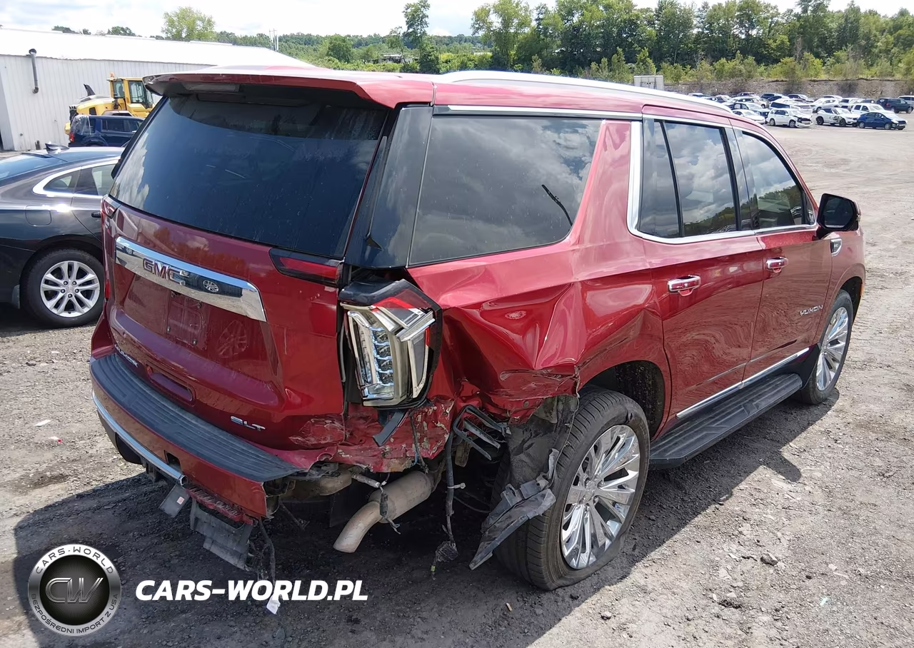 2021 GMC Yukon 4Wd Slt VIN:1GKS2BKD0MR128341 - 4